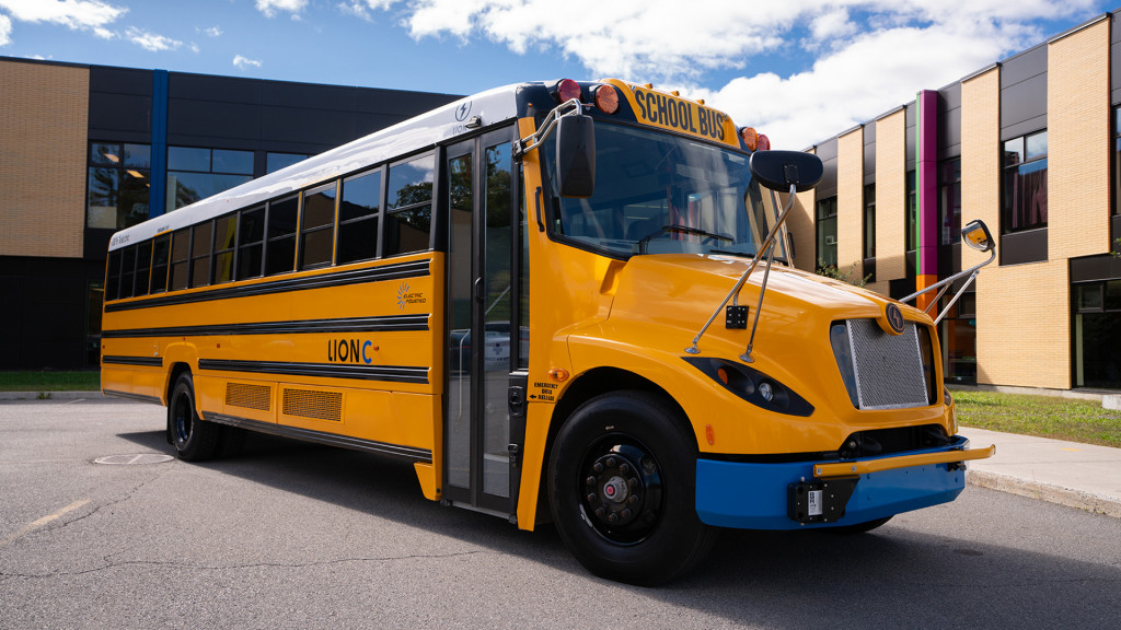 Lion C Electric School Bus