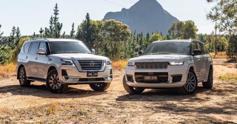 2022 Nissan Patrol v Jeep Grand Cherokee L comparability