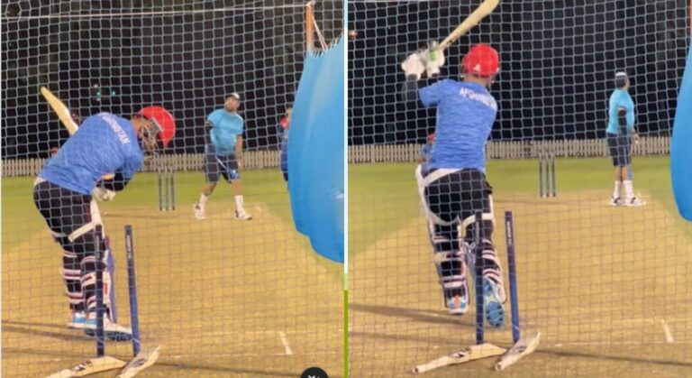 Asia Cup 2022: [WATCH] “Game day all set and ready to go”- Rashid Khan on hearth, smashes no-look helicopter shot within the nets