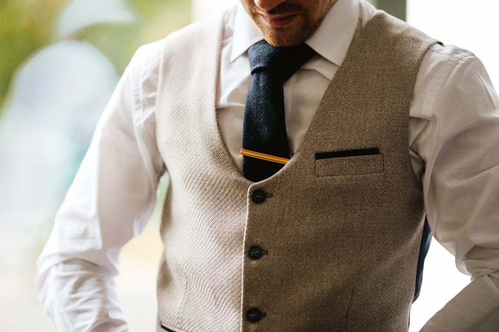 Trendhim tie clip groom accessories