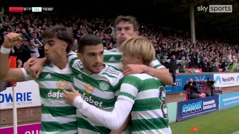 Dundee Utd 0-9 Celtic: Kyogo Furuhashi, Liel Abada rating hat-tricks as Bhoys safe greatest league win for 12 years