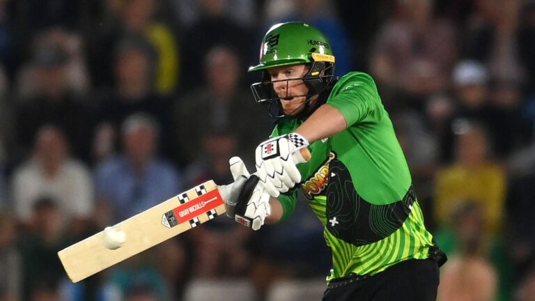 The Hundred: Alex Davies and Ross Whiteley encourage Southern Brave to victory overTrent Rockets