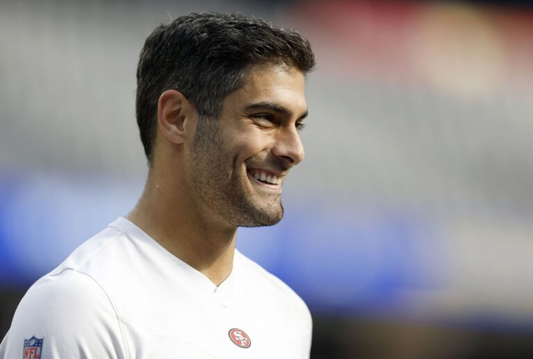 “Trey Lance Truthers in shambles”, “Yikes quite an indictment of Trey Lance and his progress” – NFL followers left confused by 49ers’ choice to maintain Jimmy Garoppolo round on restructured deal