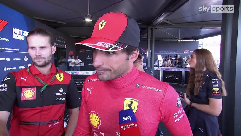 Ferrari's Carlos Sainz reflects on his performance at the Belgian Grand Prix after securing a podium finish