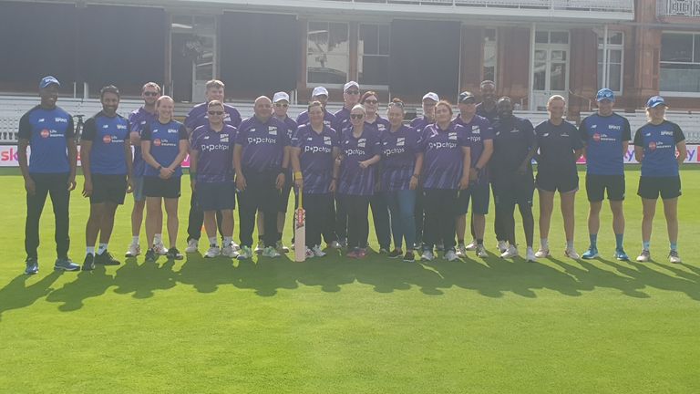 The team enjoyed two days at Lord's and took in the game between London Spirit and Welsh Fire