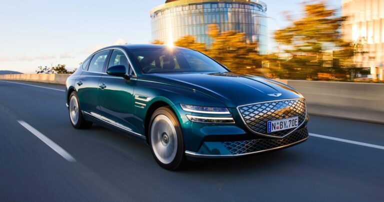 2023 Genesis Electrified G80 overview