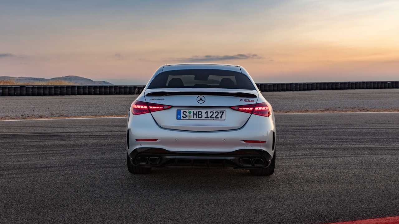 2024 Mercedes-AMG C63 S E Performance Exterior Rear View