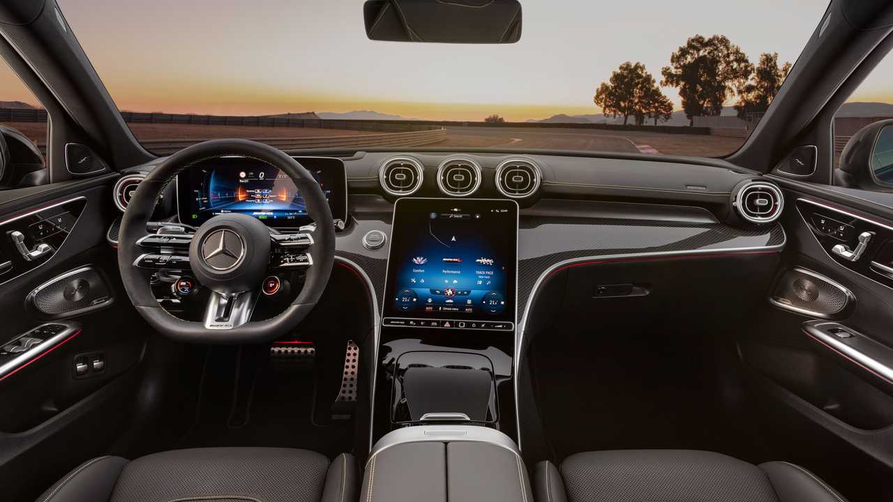 2024 Mercedes-AMG C63 S E Performance Interior Dashboard