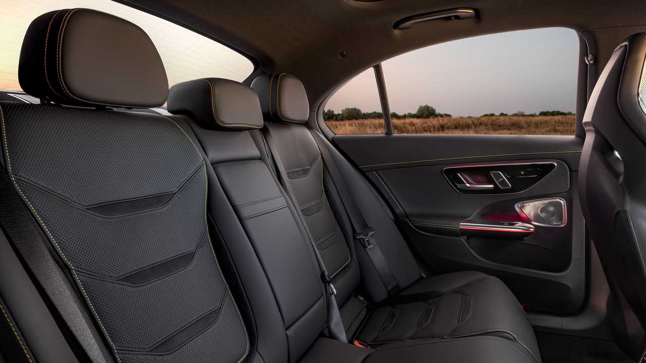 2024 Mercedes-AMG C63 S E Performance Interior Rear Seats
