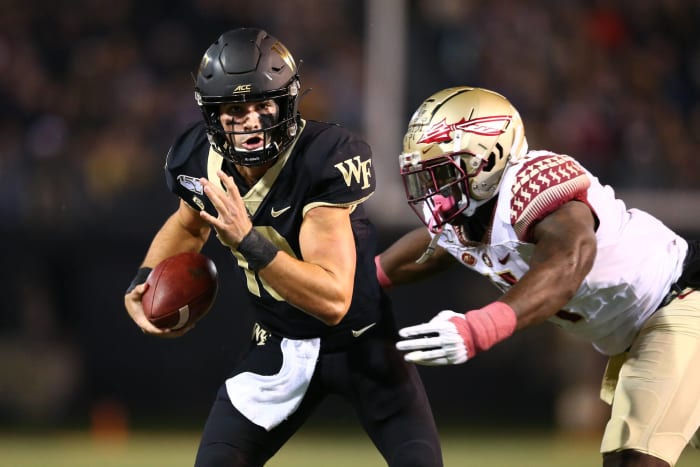 No. 22 Wake Forest (3-1, 0-1 in ACC) at No. 23 Florida State (4-0, 2-0 in ACC), 3:30 p.m., Saturday, ABC