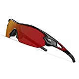 TOREGE Polarized Sports Sunglasses for Men Women Cycling Running Driving Fishing Golf Baseball...