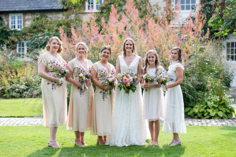 Wildflower Barn Wedding at Bury Court, Love My Dress