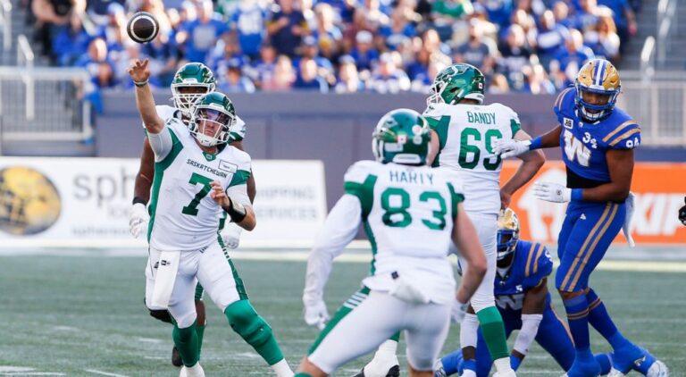 Across the CFL: Slumping Roughriders look to regain early kind, salvage season
