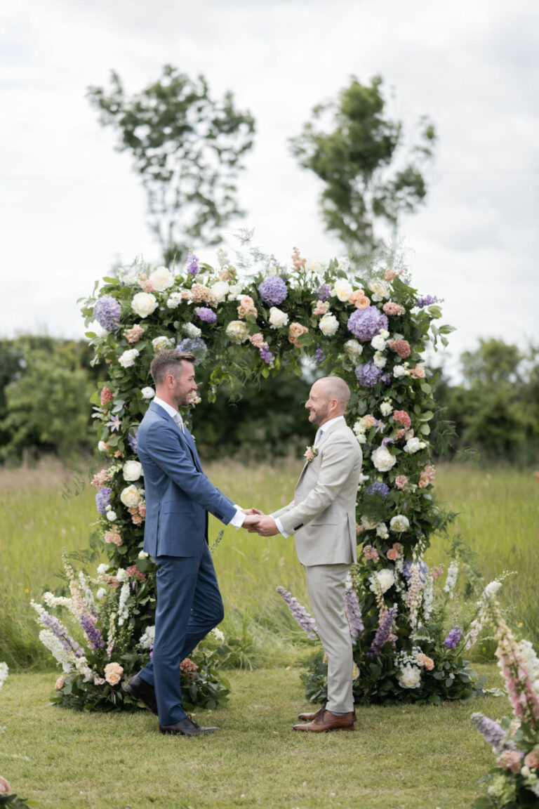 Can’t Help Falling in Love: James & Michael’s Magical Meadow Wedding