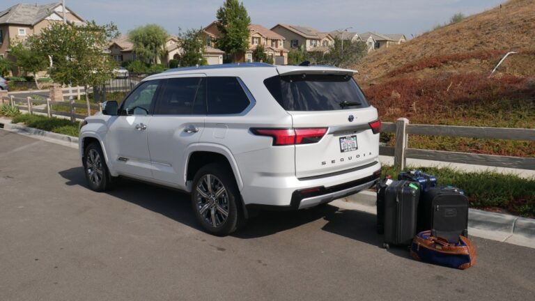 Toyota Sequoia Luggage Test: How a lot suits behind the third row? | Autoblog