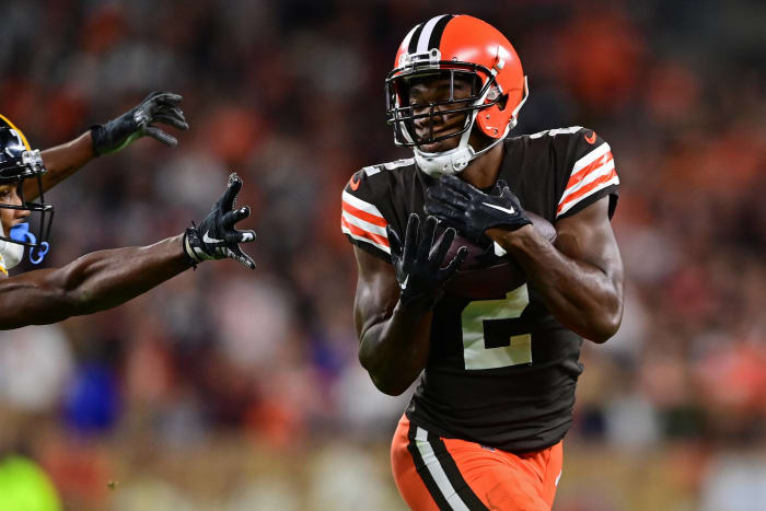 Browns' Amari Cooper reliance working early