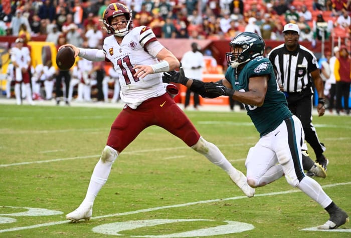 Disappointment: Carson Wentz, QB, Commanders