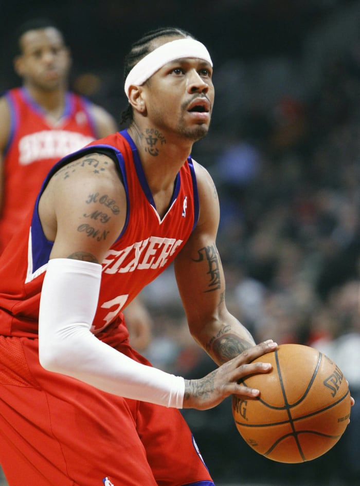 Finishing his career with the 76ers