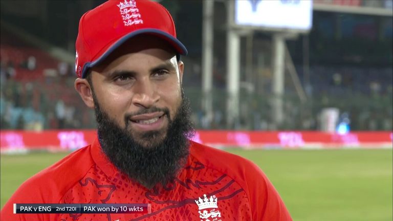 Adil Rashid praised the opening partnership of Babar and Rizwan.