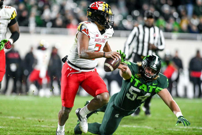 Michigan State (2-2, 0-1 in Big Ten) at Maryland (3-1, 0-1 in Big Ten), 3:30 p.m., Saturday, FS1
