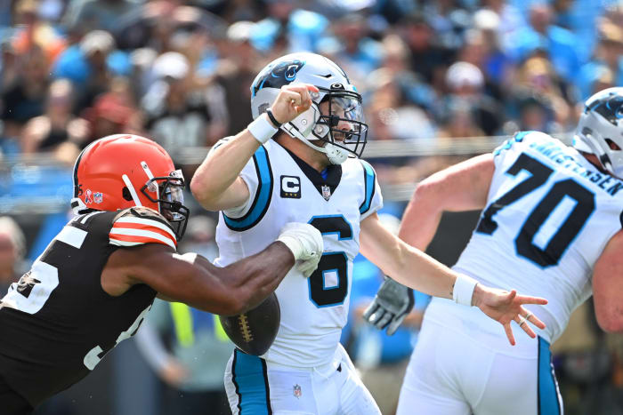 Penalties help ruin Baker Mayfield's Browns faceoff