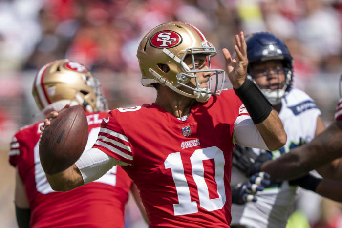 SAN FRANCISCO (1-1) AT DENVER (1-1) (Sunday, 8:20 p.m. ET)