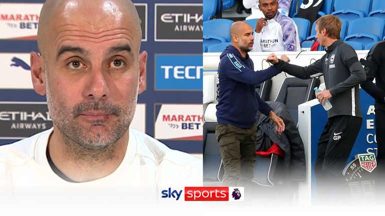 Graham Potter, Pep Guardiola