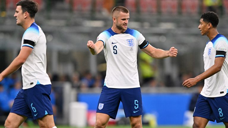 MILAN, ITALY - SEPTEMBER 23: during the UEFA Nations League League A Group 3 match between Italy and England at San Siro on September 23, 2022 in Milan, Italy. (Photo by Chris Ricco - The FA/The FA via Getty Images )