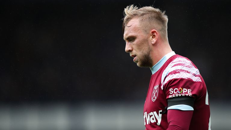 Jarrod Bowen failed to get on the pitch for England