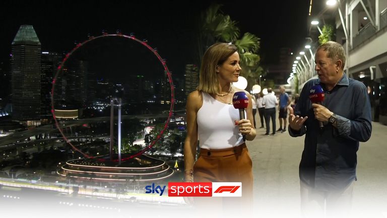 Sky F1's Natalie Pinkham and Martin Brundle look ahead to the Singapore Grand Prix at the Marina Bay Street Circuit.