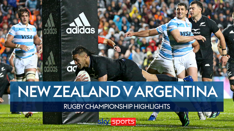 The All Blacks reacted to defeat at the hands of Argentina by putting 53 points past them in Hamilton 