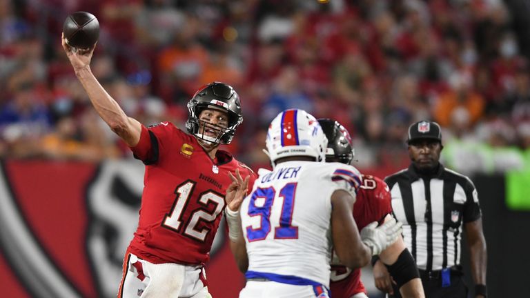 Watch the top 10 plays by Tampa Bay Buccaneers quarterback Tom Brady from the 2021 NFL season.