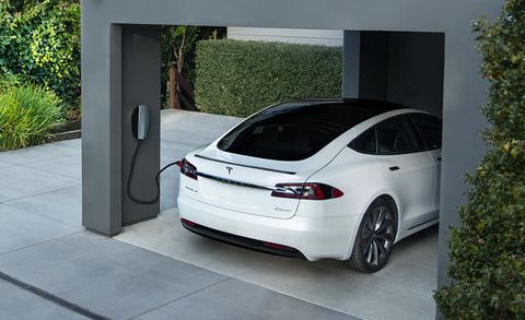 Tesla Model S tesla model s ev charging electric car