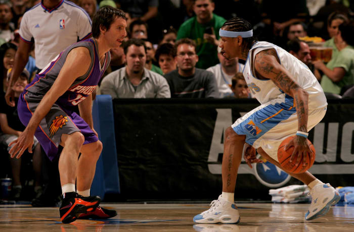 Traded to the Denver Nuggets