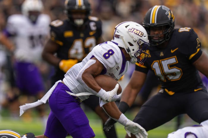 No. 25 James Madison (5-0, 3-0 in Sun Belt) at Georgia Southern (3-3, 0-2 in Sun Belt), 4 p.m., Saturday, ESPN+
