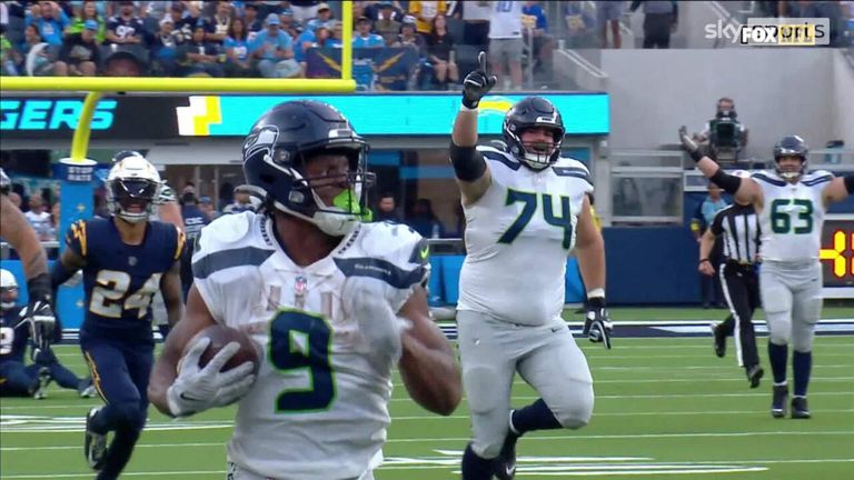 Seattle Seahawks rookie Kenneth Walker all but sealed their game against the Los Angeles Chargers in Week Seven with a brilliant 70-yard touchdown run.