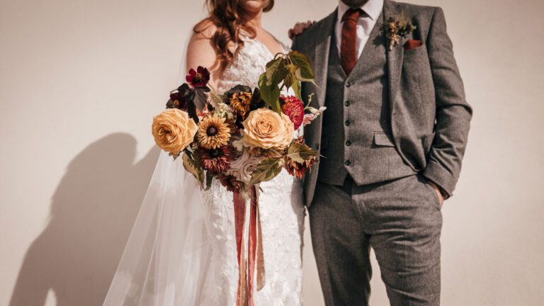 An Autumn Wedding at Eden Barn in Cumbria Bursting with British Grown Wedding Flowers – Love My Dress® – Wedding Inspiration Daily