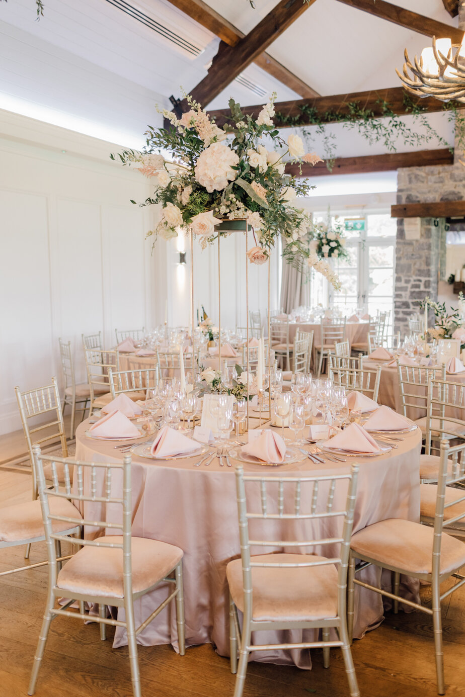 table decor and flowers