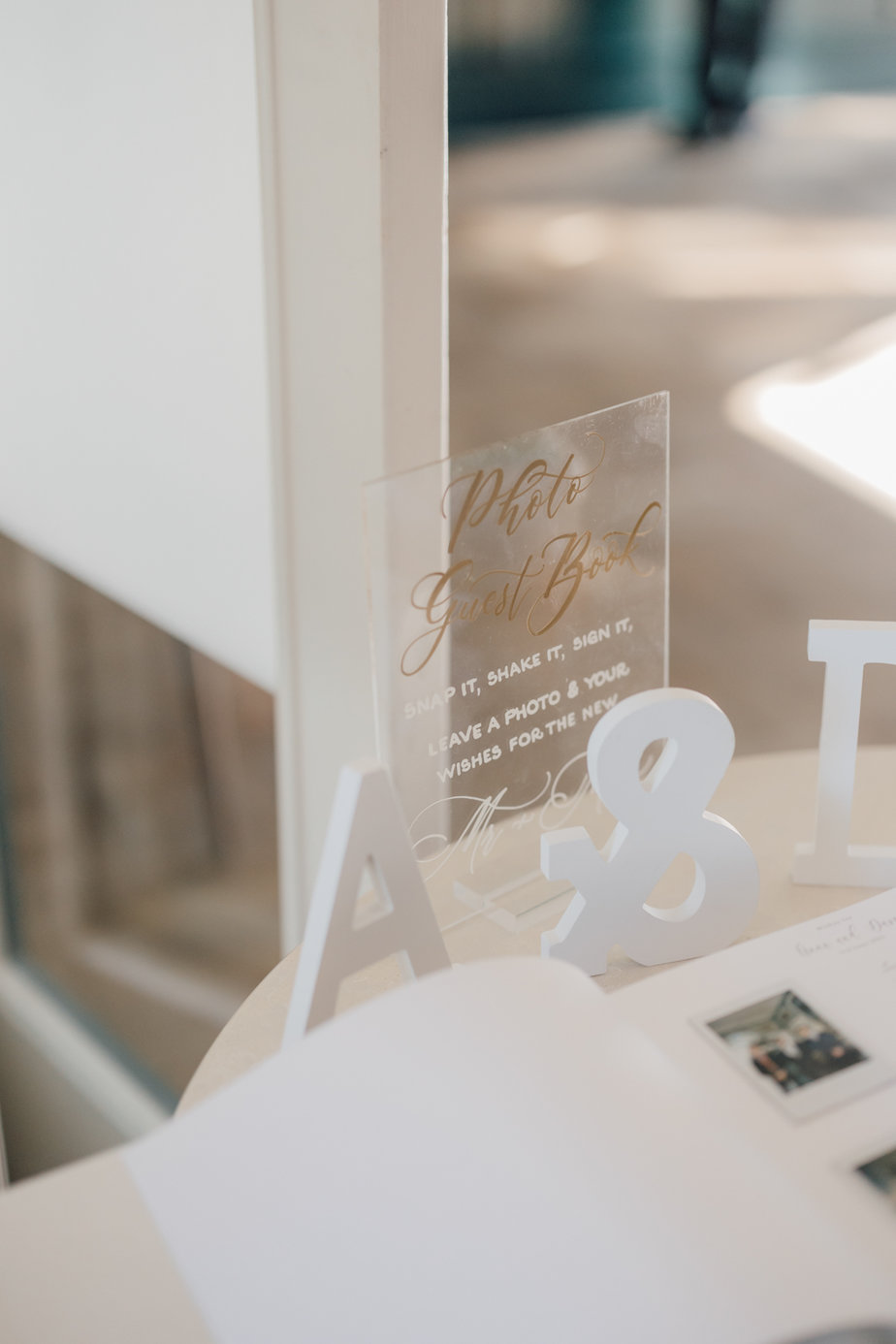 guest book station 