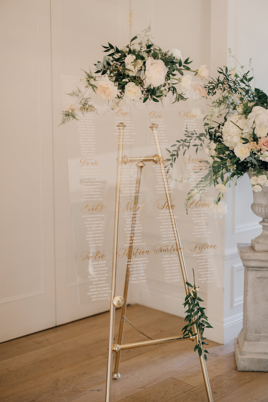 wedding table plan 