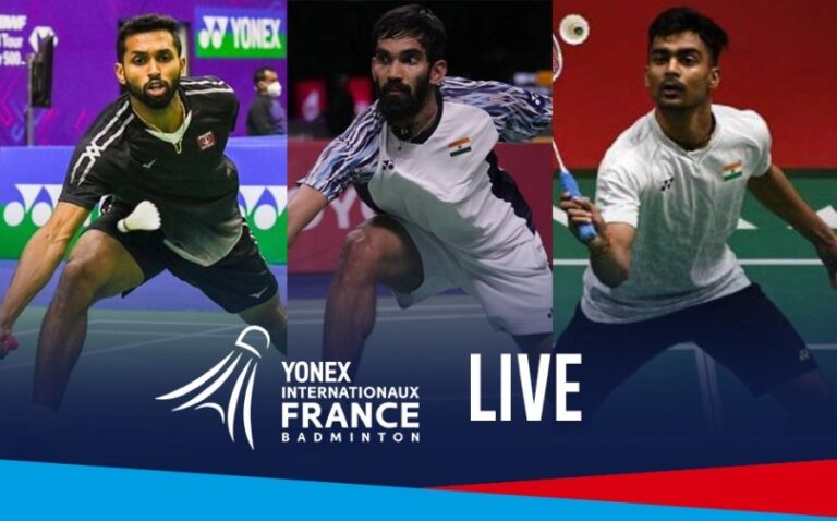 French Open Badminton LIVE: Sameer Verma vs Vitidsarn LIVE, Kidambi Srikanth lose to Rasmus Gemke: Follow LIVE