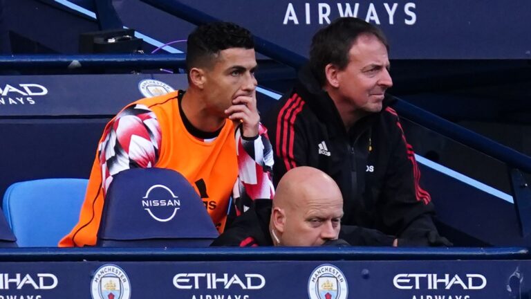 Man City 6-3 Man Utd: Erik ten Hag says he didn’t play Cristiano Ronaldo in derby ‘out of respect’