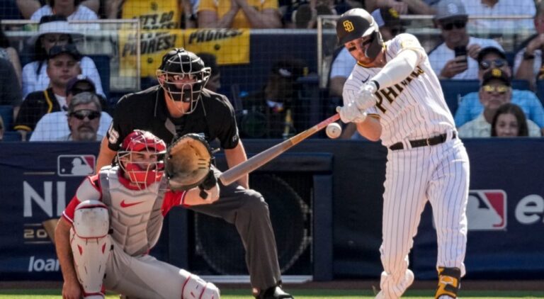 Padres get large hit from former Blue Jay Drury, tie NLCS vs. Phillies at 1-1