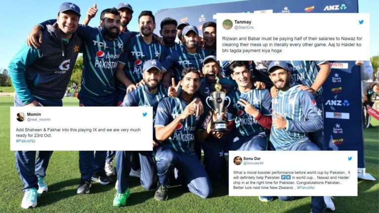 “Rizwan and Babar must be paying half of their salaries to Nawaz” – Pakistan followers jubilant after center order clicks to safe tri-series win over New Zealand 