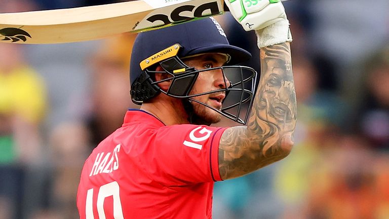 Hales is back in the England side after being dropped ahead of the 2019 World Cup for what then-captain Eoin Morgan called 'a complete breakdown in trust'