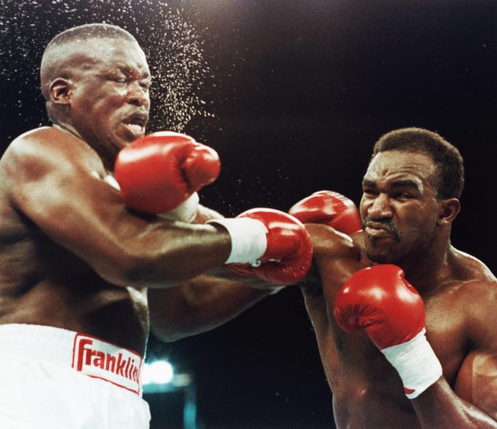 Holyfield beats Douglas instead of Tyson
