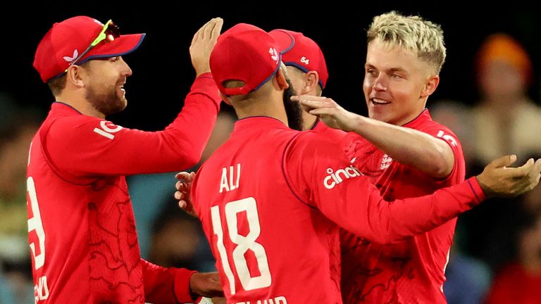 Sam Curran (right) has starred for England during the series wins in Pakistan and Australia