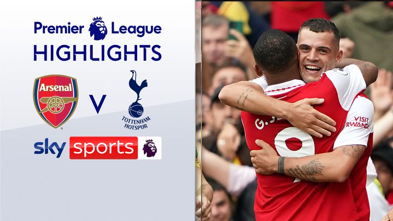 Arsenal sink 10-man Spurs in thrilling derby