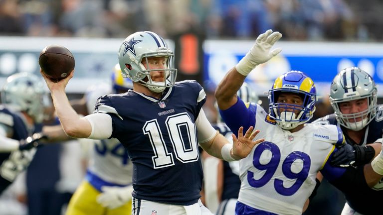 Highlights of the Dallas Cowboys against the Los Angeles Rams in Week Five of the NFL season