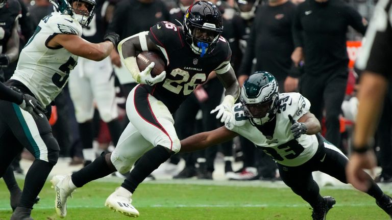 Highlights of the Philadelphia Eagles against the Arizona Cardinals in Week Five of the NFL season